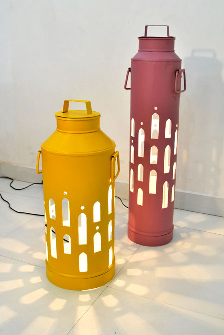 Sahil & Sarthak Milk Can Light